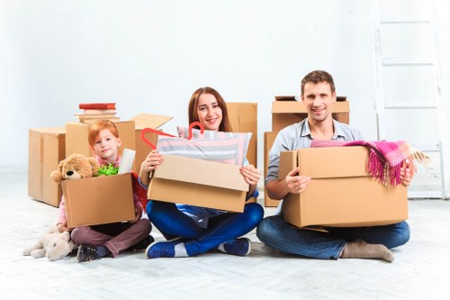 Person reviewing cookie settings on a Surrey Movers website