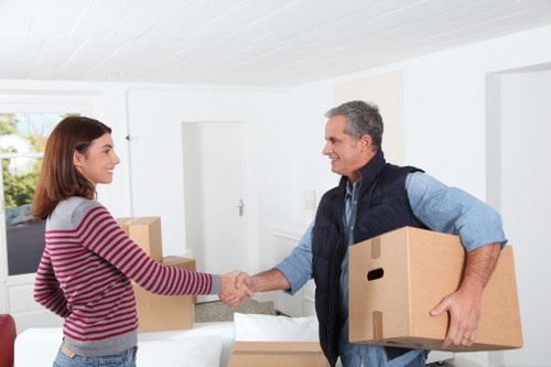 Commercial furniture pick-up for an office move in Surrey