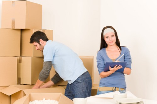 Packing and moving office furniture in Surrey