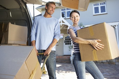 Packing and transport support for a Surrey office relocation
