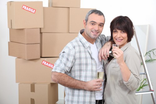 Residential relocation using a moving truck in Surrey